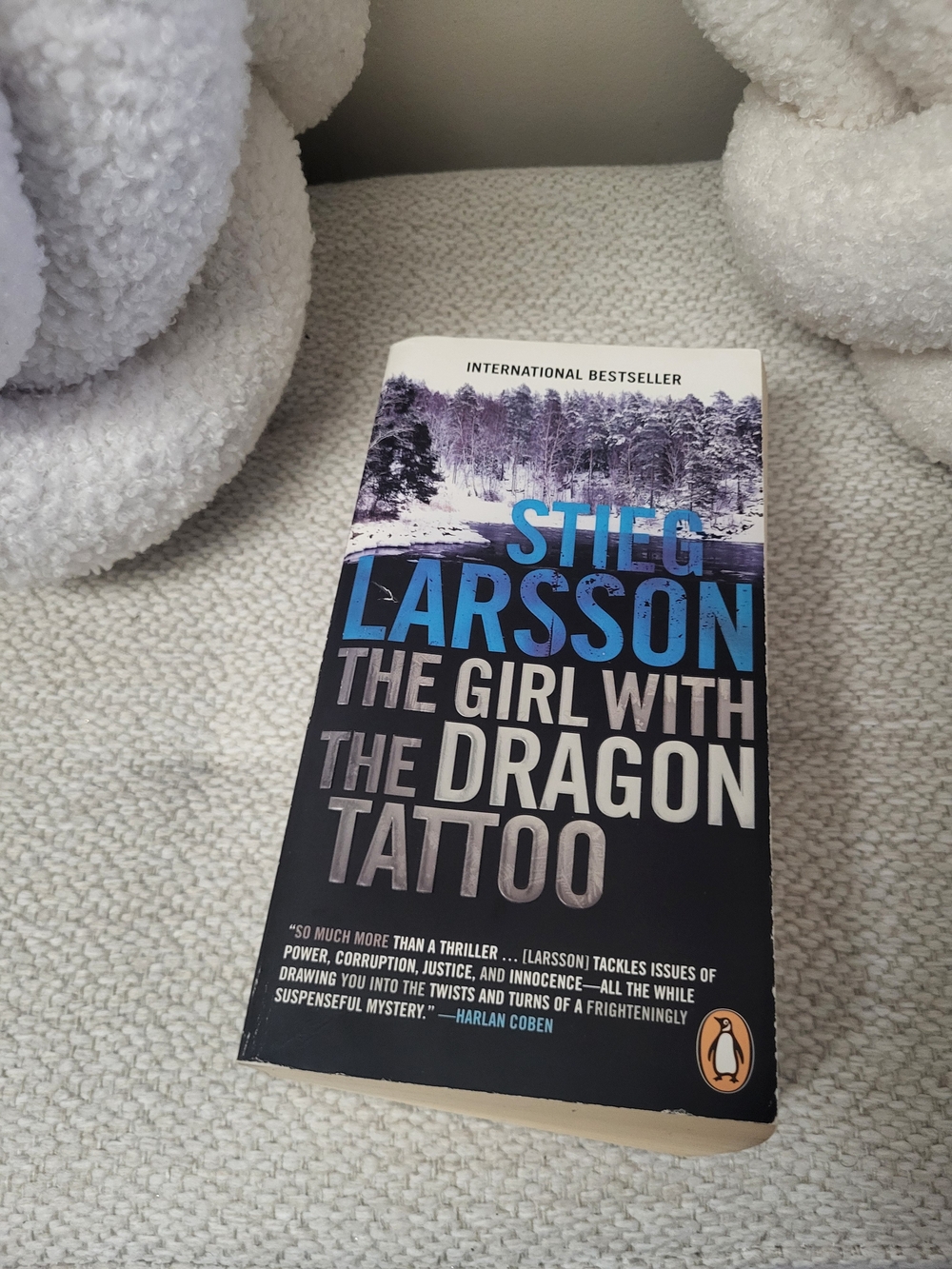 Original Penguin Paperback Book with Blue and Black Cover